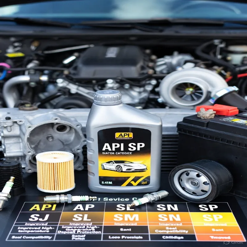 انواع API روغن موتور