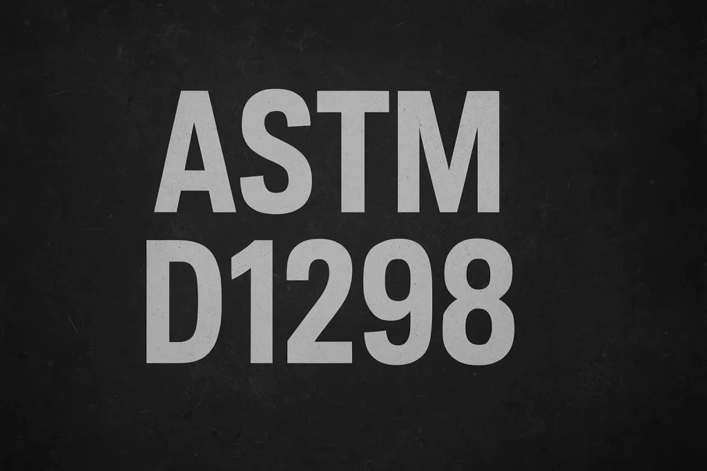 استاندارد astm d1298